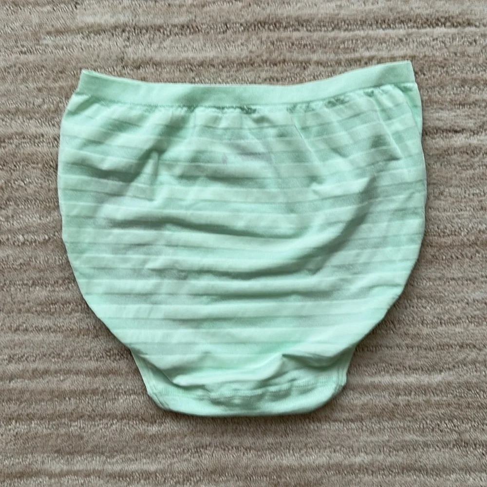 3 pairs of Jockey Panties Hip Brief, Hi-Cut, Boy Leg High-Waisted Briefs Size 6